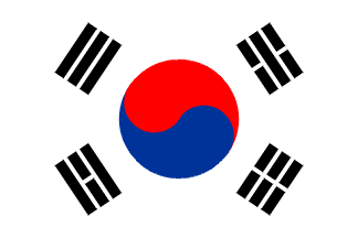 drapeau coree du sud