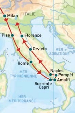 Voyage sud italie