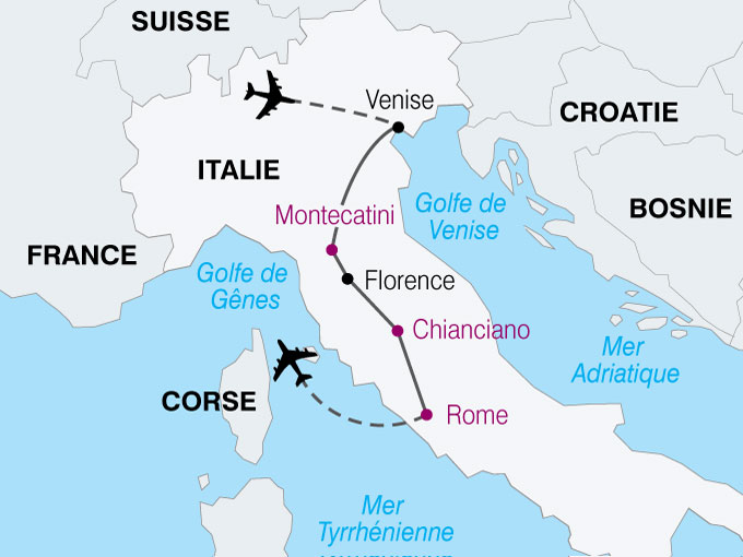 Voyage italie circuit