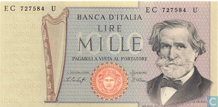 Billet italie